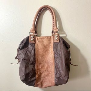 Liebeskind leather satchel hobo bag